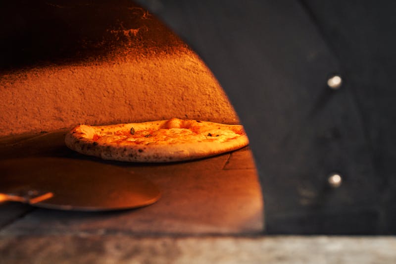 Anthony coal fired pizza with roasted vegetables